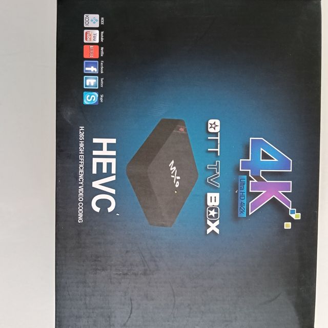 Box TV Android 4K MX9 KODI