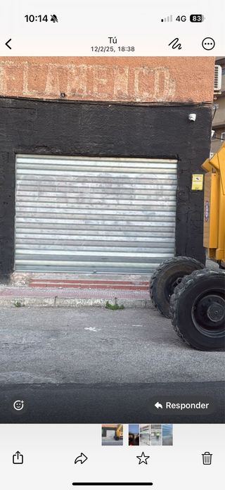 Persiana enrollable puerta garaje automática motor