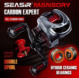 Carrete Pesca Seasir Mansory Baitcasting NUEVO