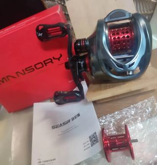 Carrete Pesca Seasir Mansory Baitcasting NUEVO