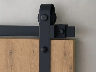 Puerta corredera con guía