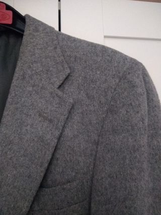 Giacca Haspel Camel Hair Grigia Tg 50