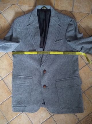 Giacca Haspel Camel Hair Grigia Tg 50