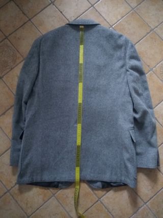 Giacca Haspel Camel Hair Grigia Tg 50