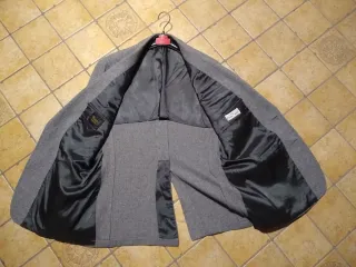 Giacca Haspel Camel Hair Grigia Tg 50