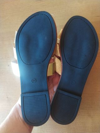 Sandalias Planas Mujer Talla 41. Nuevas