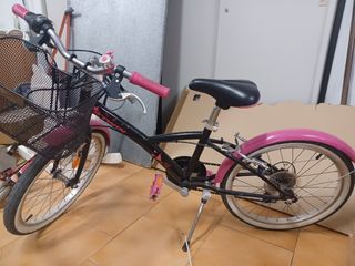 Bicicleta infantil niña rosa