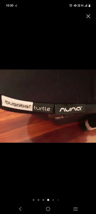 Bugaboo Turtle by Nuna cuco para coche