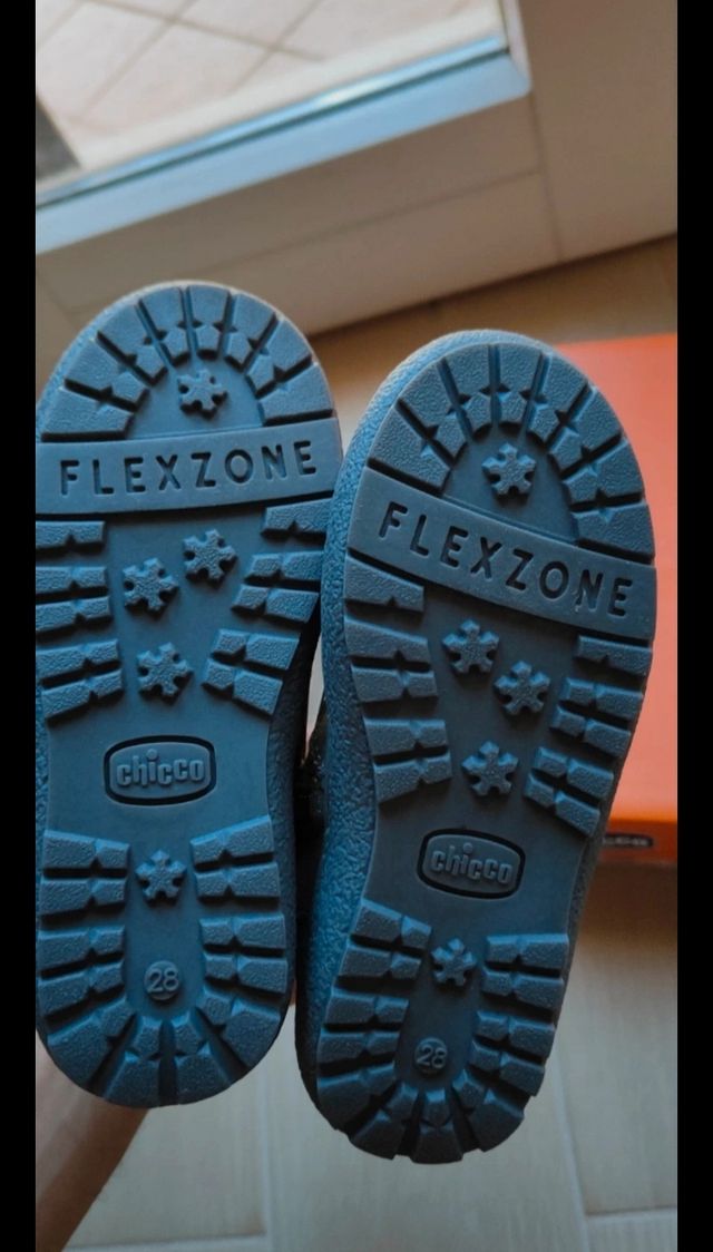 Stivaletti Chicco bambina pelle grigio