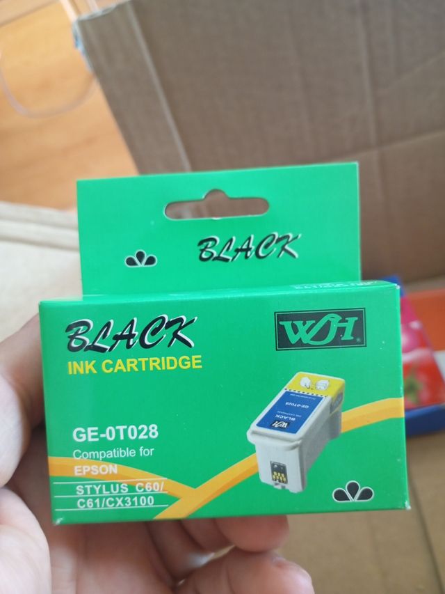 Cartucho Tinta Negra Epson GE-0T028