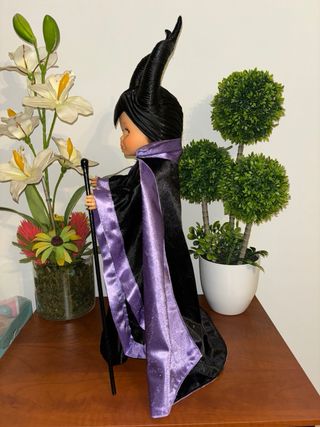 Muñeca Nancy reedición vestida Maléfica artesanal 