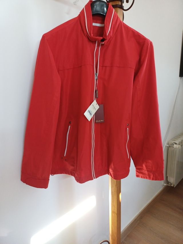 Cazadora Emilio Tucci Roja Nueva premium antes 180