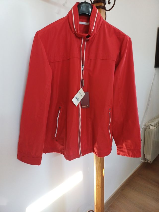 Cazadora Emilio Tucci Roja Nueva premium antes 180