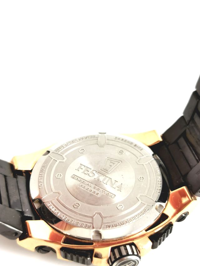 Reloj Festina Chrono Bike Ed. Especial 2 Negro/Dor