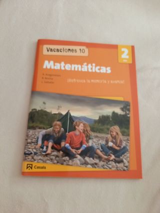 Vacaciones 10. Matemáticas 2 ESO