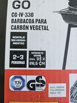 Barbecue portatile a carbonella Landmann Porta Go