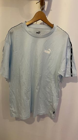 Camiseta Puma Azul con Logo