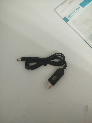 Cable USB a DC 12V