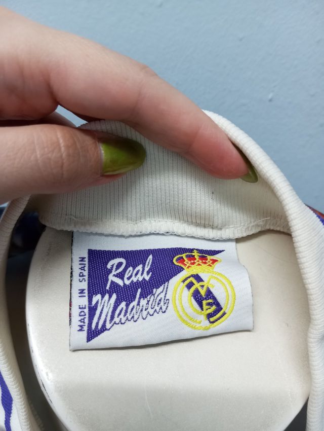 Camiseta Real Madrid Laudrup Fútbol Talla M