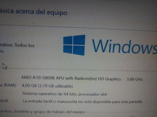 PC AMD A10-5800K APU Negro