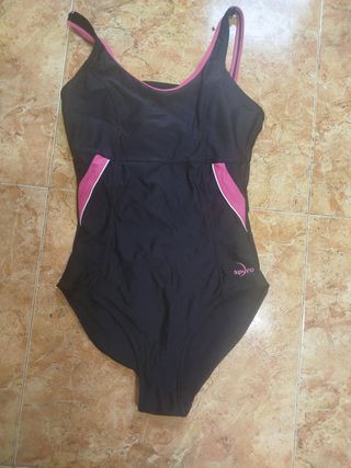 Bañador Spyro Negro y Rosa