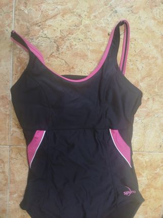 Bañador Spyro Negro y Rosa