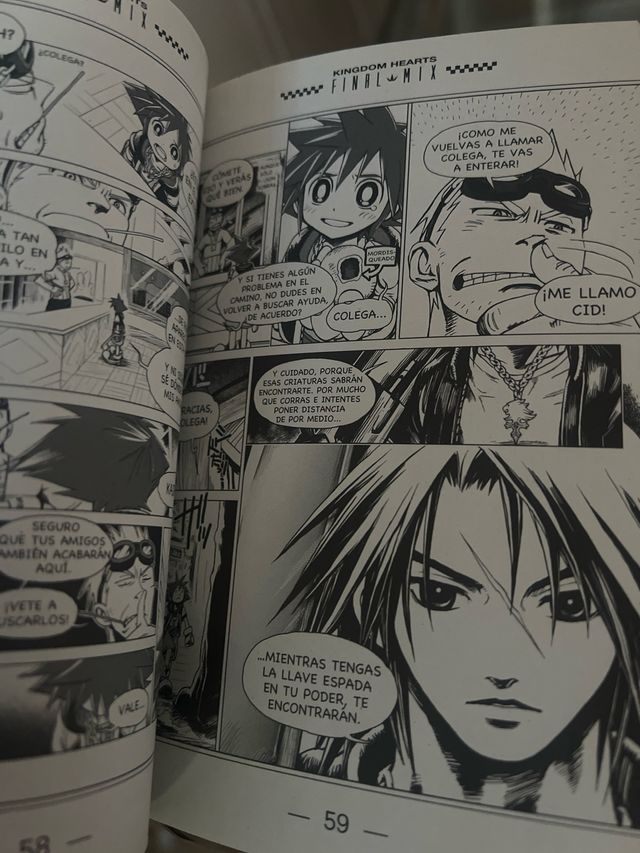 manga 1 y 2 de kingdom hearts
