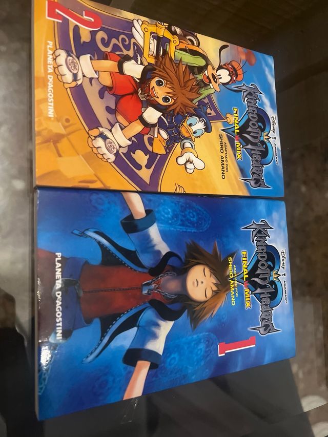 manga 1 y 2 de kingdom hearts