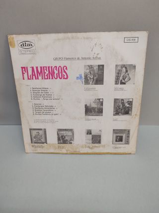 Grupo Flamenco de Antonio Arenas Vinilo LP