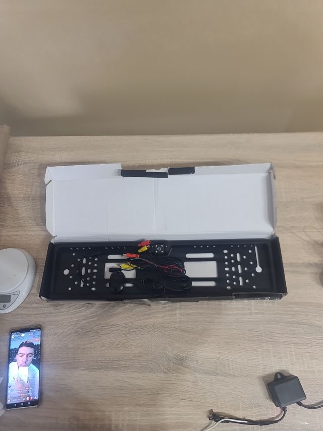 Cámara Marcha Atrás Universal Matrícula