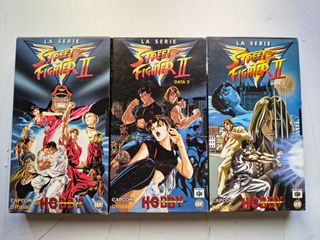 Street Fighter II VHS Anime Data 1-3