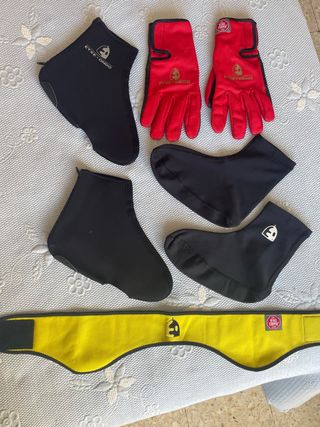 Guantes,Cubreboti,Calcetin termi,Orejeras ETXEONDO