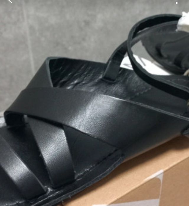 Sandalias Zara Negras Talla 37