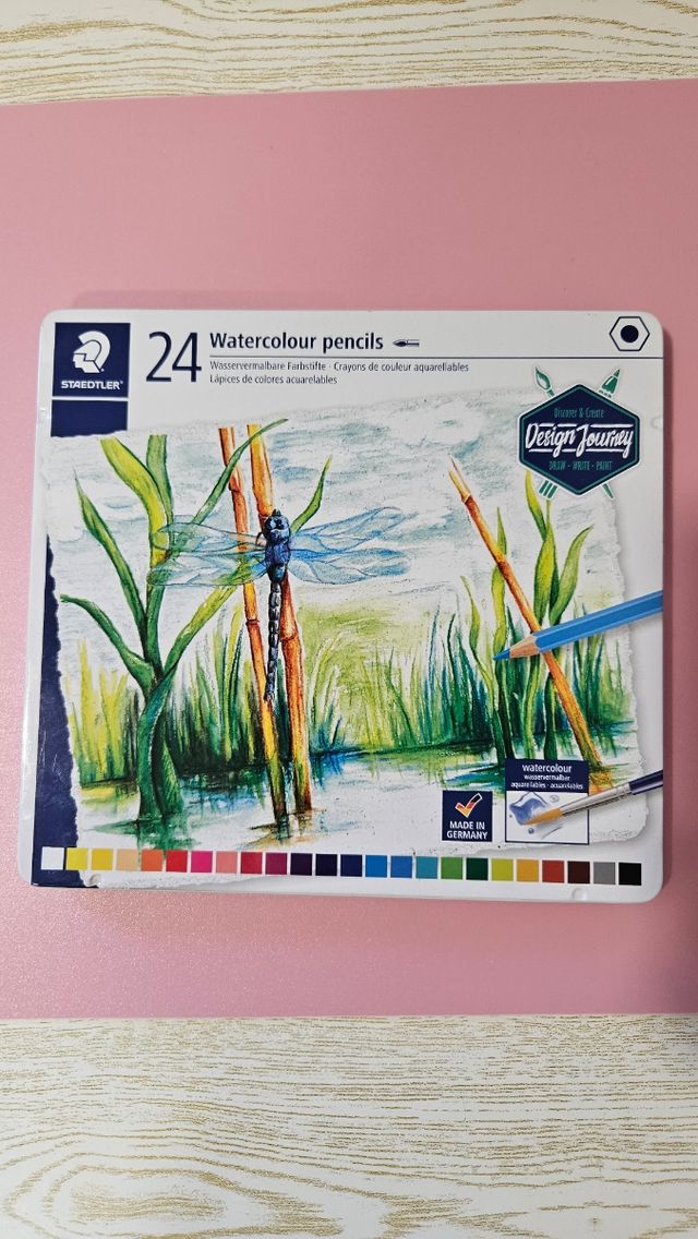 Caja 24 Lápices Acuarela Staedtler Design Journey