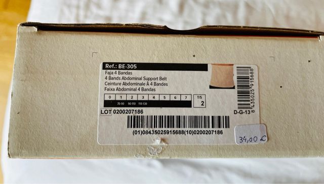 ORLIMAN Bandas de contención abdominal BE-245