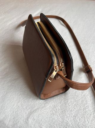 Bolso bandolera marrón