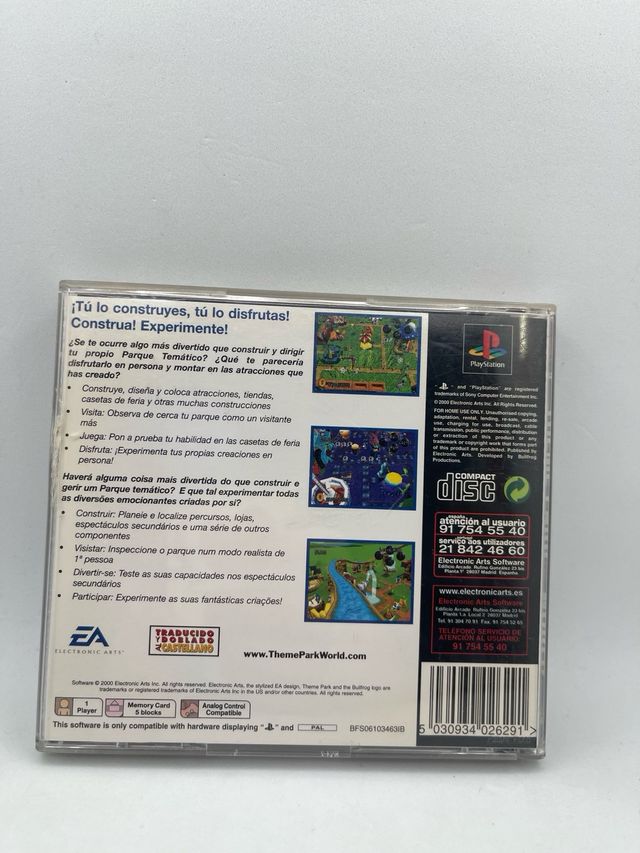 Theme Park World Classics PS1