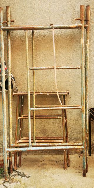 Andamio para obra