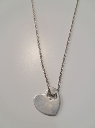 Gargantilla Agatha Paris Corazón Plata