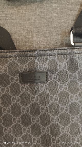 Bandolera Gucci Negra GG Supreme