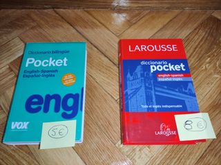 DICCIONARIOS BILINGÜES ESPAÑOL-INGLÉS - 2 UD.