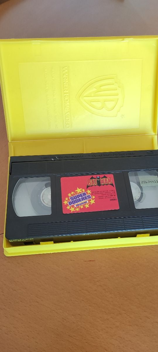 VHS Batman Dibujos Animados Español