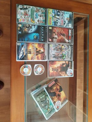 Psp juegos y películas 