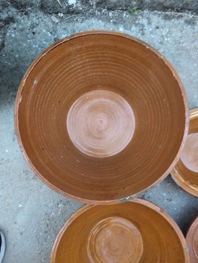 4 Barreños de barro