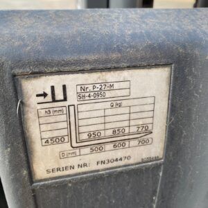 Carretilla elevadora eléctrica Jungheinrich