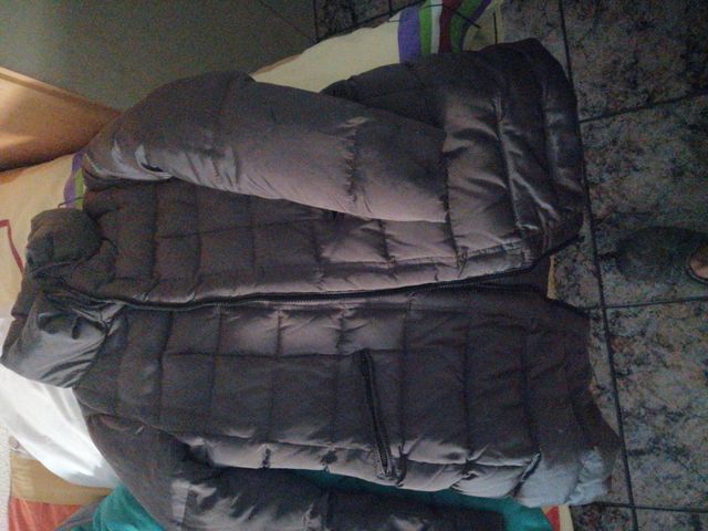 Plumas Zara Talla M marron