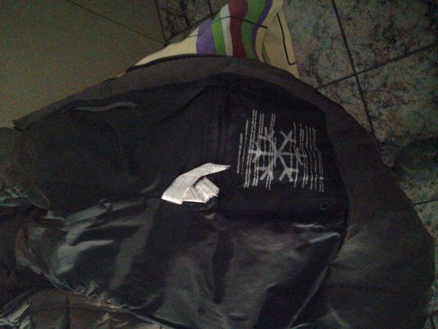 Plumas Zara Talla M marron