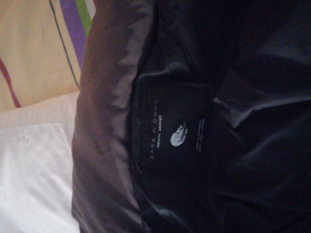 Plumas Zara Talla M marron