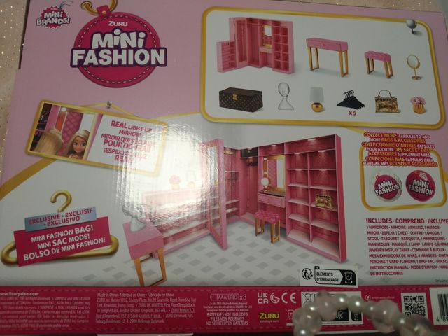 Armario Mini Fashion Zuru