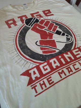 Camiseta Rage Against The Machine